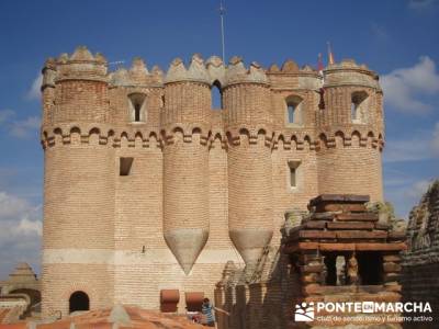 Coca - Ruta de castillos - Castillos Valladolid - Castillos Segovia - Castillo Coca; siete picos; ce